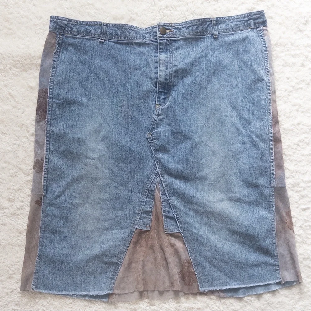Denim Blue Women's Skirt